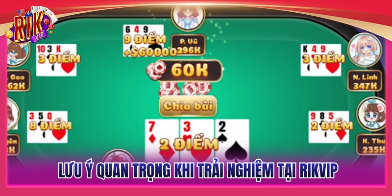 Mẹo Chơi Bài Ba Cây Đánh Đâu Thắng Đó Dành Cho Tân Thủ Rikvip 4 Lưu ý giúp bạn tham gia chơi bài an toàn tại Rikvip