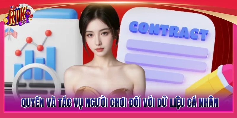 Quyền hạn và tác vụ của người chơi đối với dữ liệu cá nhân 